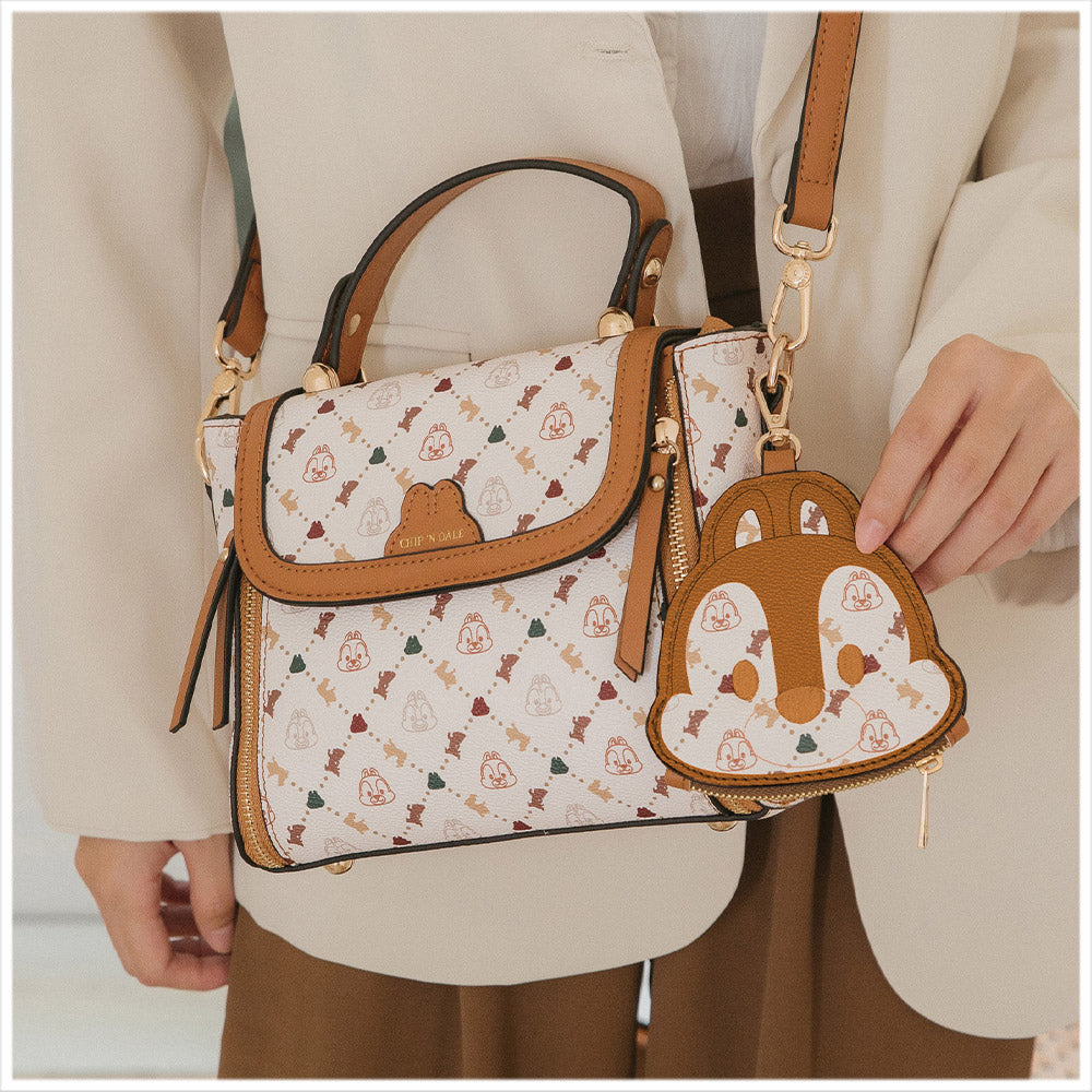 Disney Character - Chip & Dale Crossbody Bag