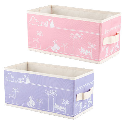 TDR - Tokyo Disney Resort Storage box set of 2