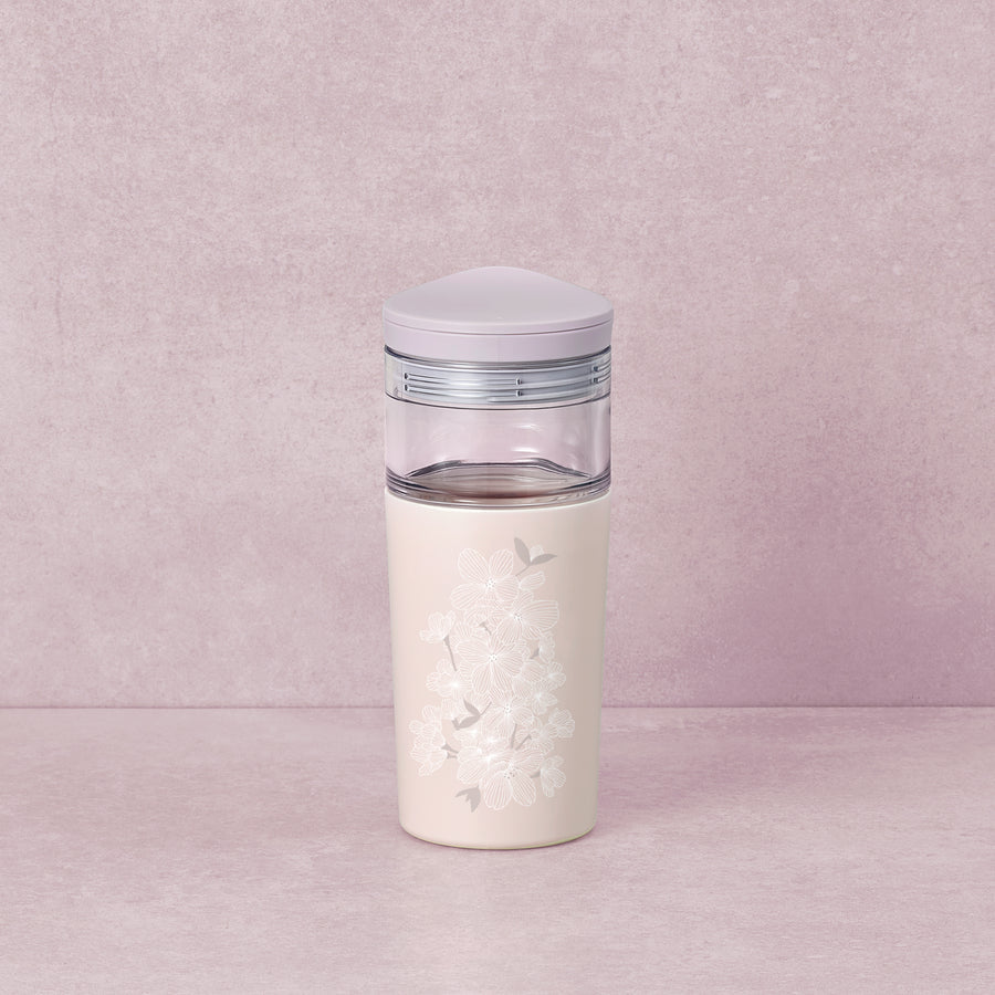 Hong Kong Starbucks Sakura Collection 2022 - 16OZ CHERRY BLOSSOM CLUSTER 2 IN 1 TUMBLER