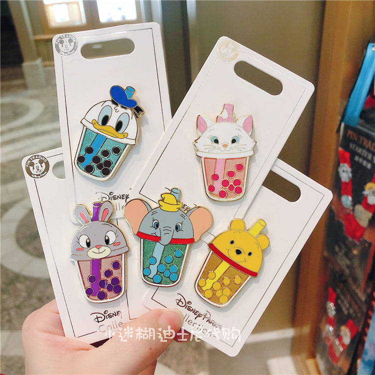 SHDL - Bubble Tea Pins Collection