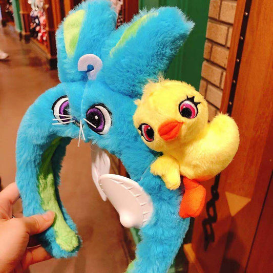 SHDL - Ducky and Bunny Plush ears / headband