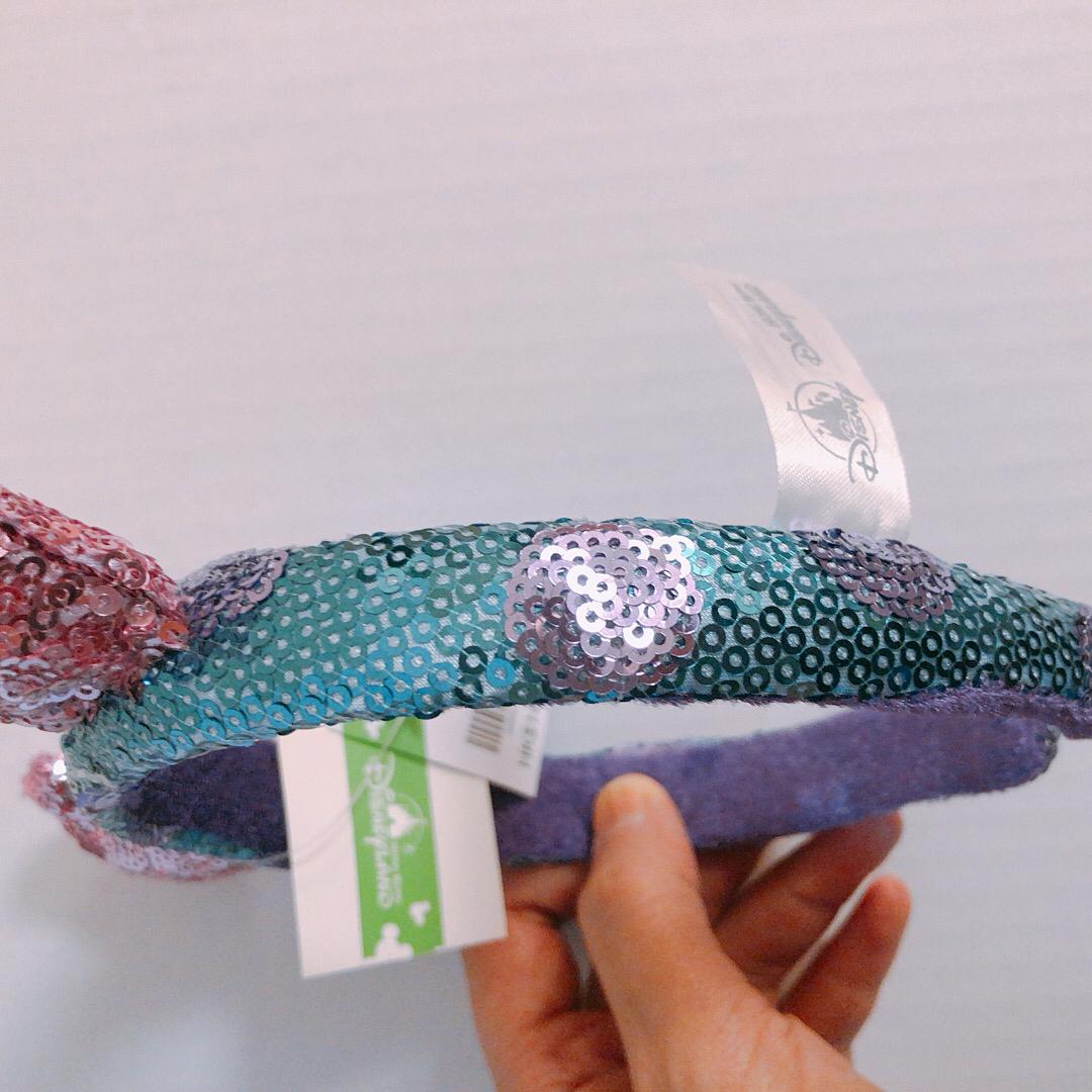 HKDL - Sully sequin ears / headband