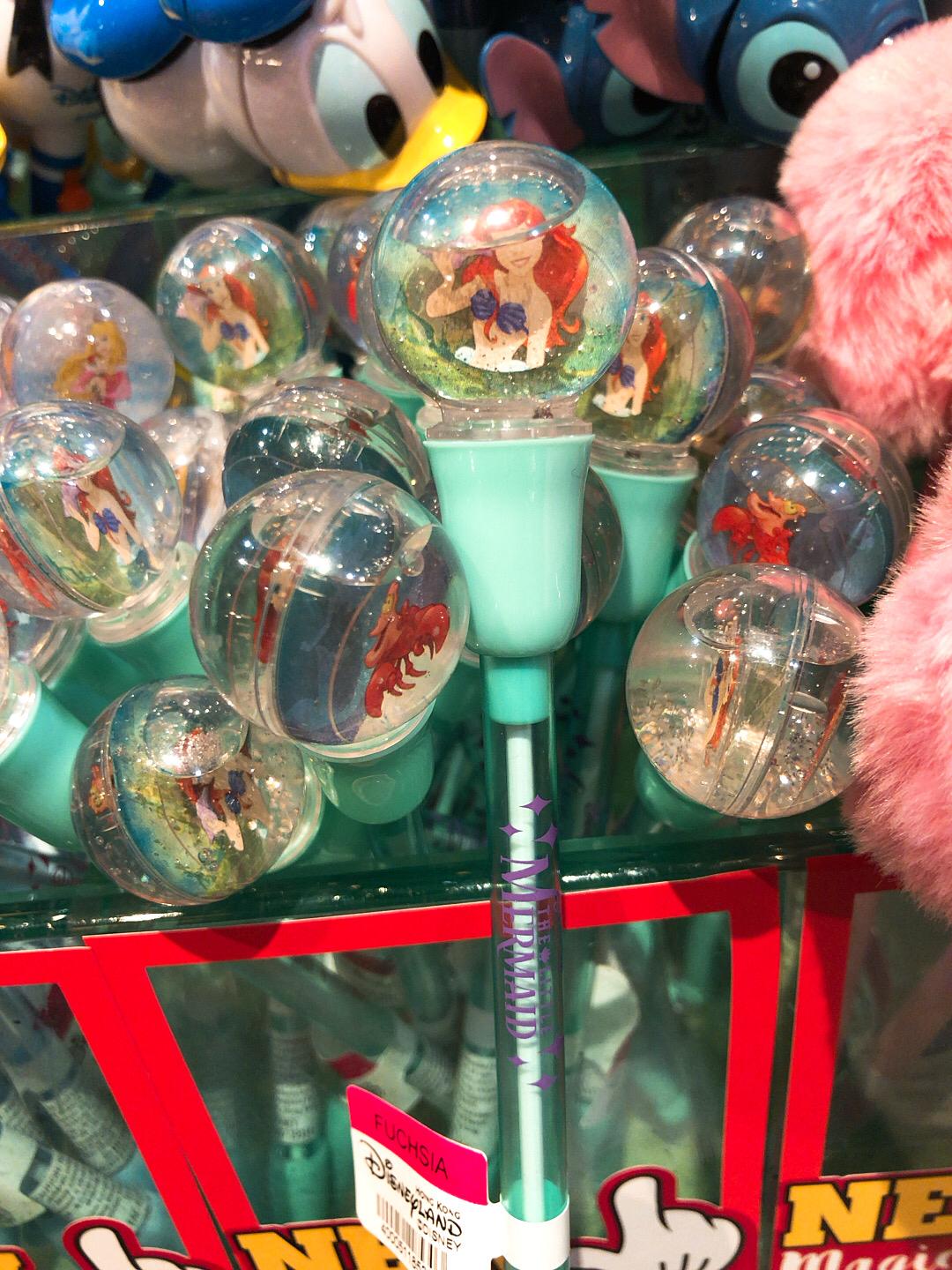 HKDL - Ariel Snow Globe Pen