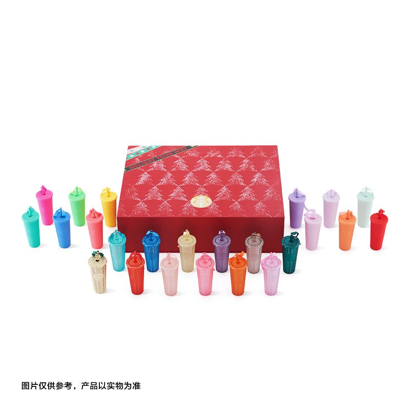 China Starbucks - Christmas 2022 Collection - advent calendar (studded tumbler ornament)