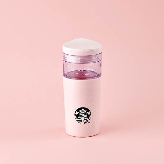 Hong Kong Starbucks - TUMBLER 16OZ PLASTIC PINK PETAL