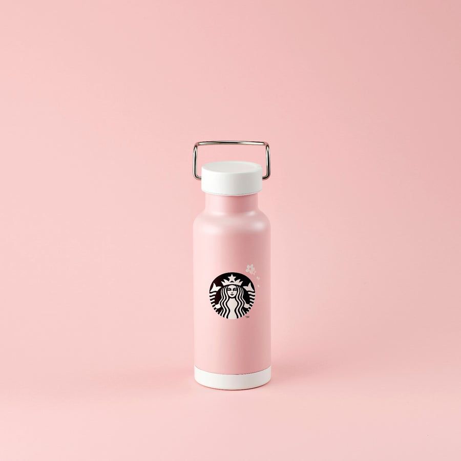 Hong Kong Starbucks - TUMBLER 16OZ SS PINK WITH WHITE PATEL