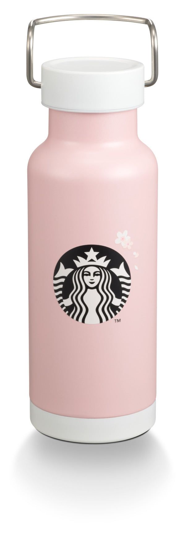 Hong Kong Starbucks - TUMBLER 16OZ SS PINK WITH WHITE PATEL