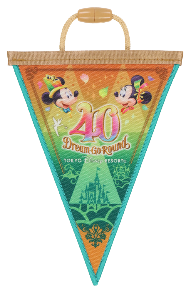 TDR - Tokyo Disneyland 40th Anniversary - Flag Garland