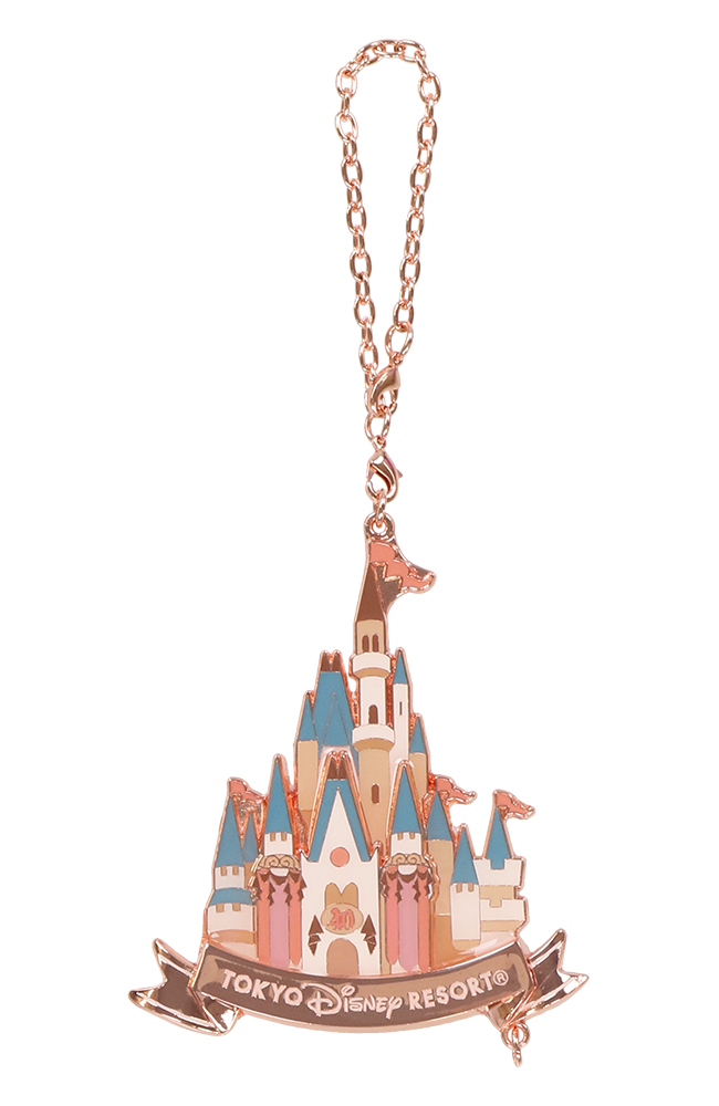 Disney Parks Dream Castle Metal Keychain