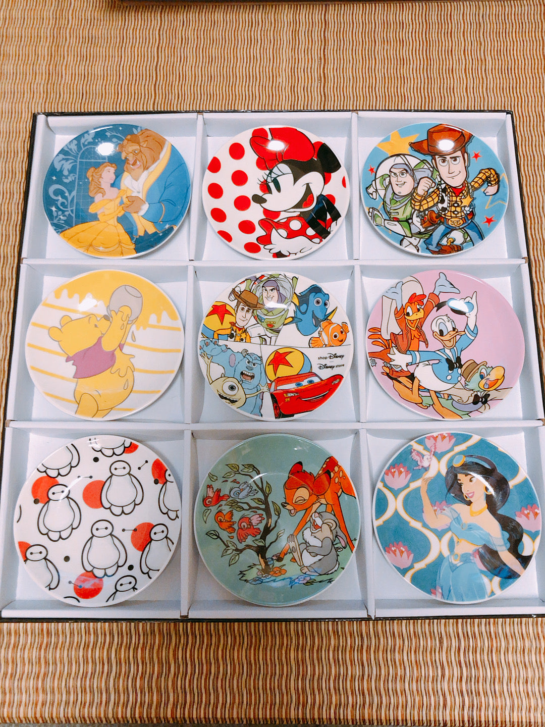 SDJ - 1st anniversary mini plate set of 9