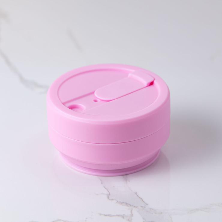 Hong Kong Starbucks - Spring21 Stojo Pink Collapsible Cup 12oz Stojo