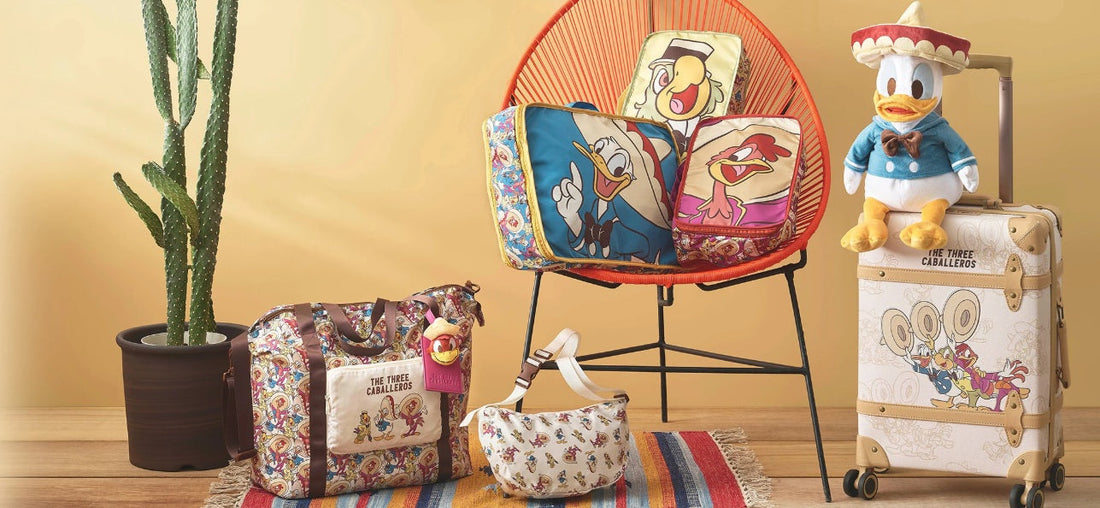 Disney Store Japan-Travel with Amigos. Donald, José and Panchito the Three Caballeros. Shop at LEALEA MART.