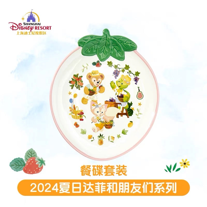 SHDL - Duffy and friends summer 2024 - plate set