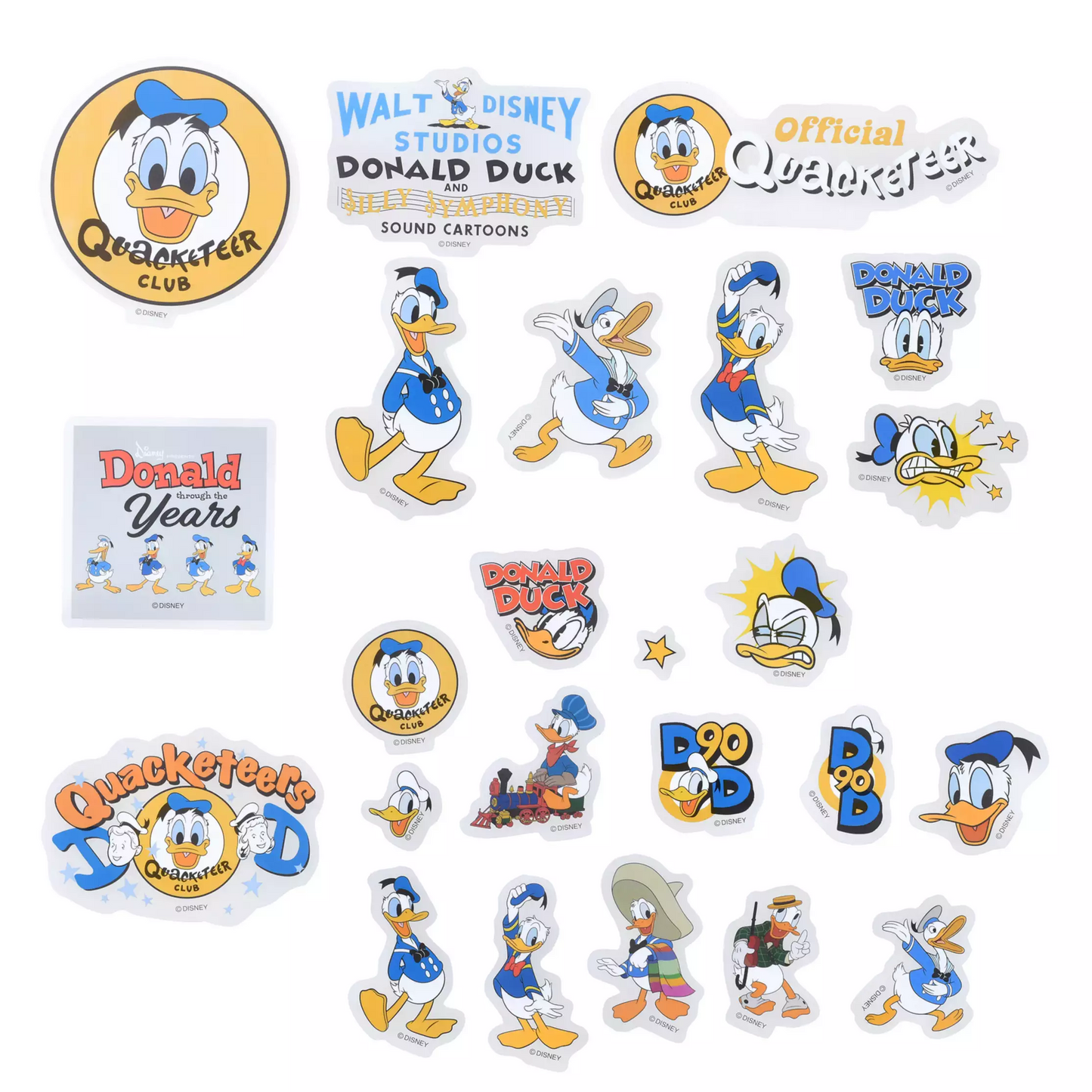 SDJ - DONALD BIRTHDAY 2024 Collection - Sticker set