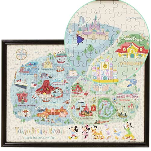 TDR - Where Dreams Come True Collection - 500piece puzzle