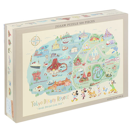 TDR - Where Dreams Come True Collection - 500piece puzzle