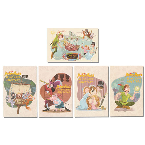 TDR - Peter Pan's Never Land Adventure - Postcard set