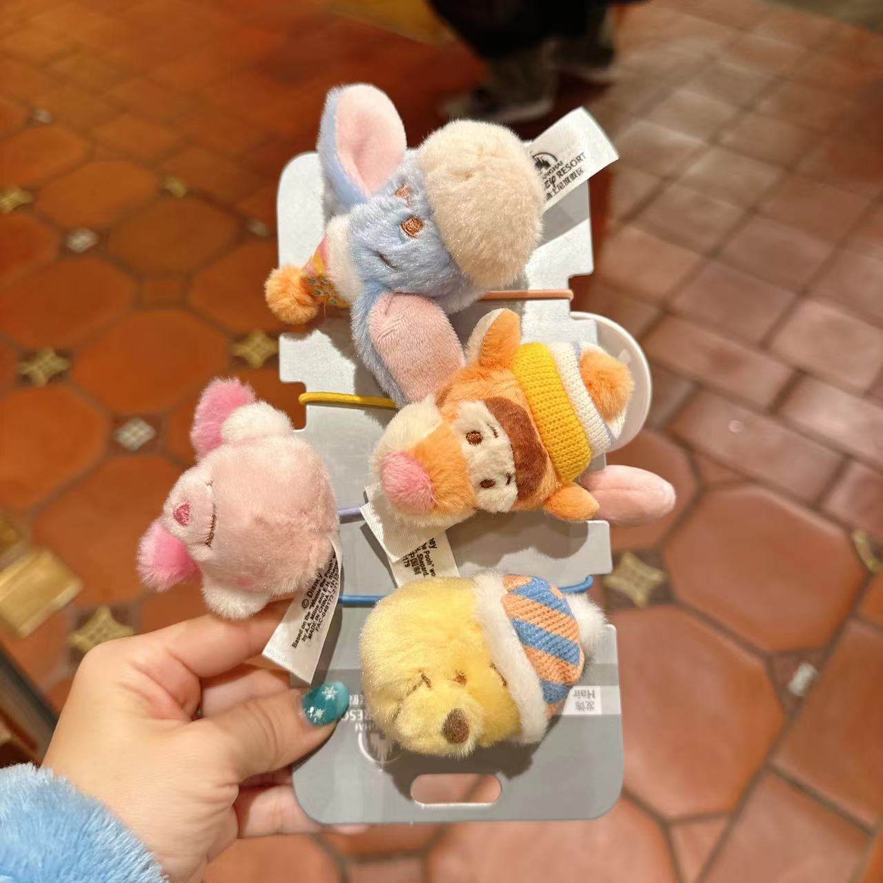 SHDL - Winnie the Pooh Hair tie set