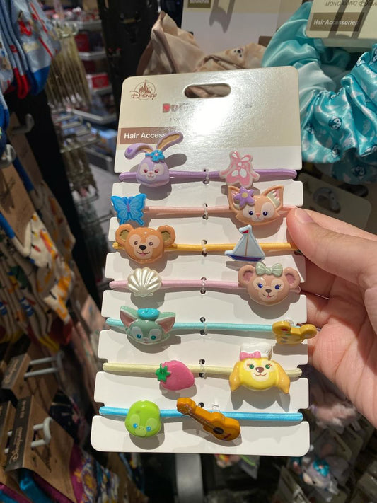 HKDL - Duffy and Friends Hair tie set