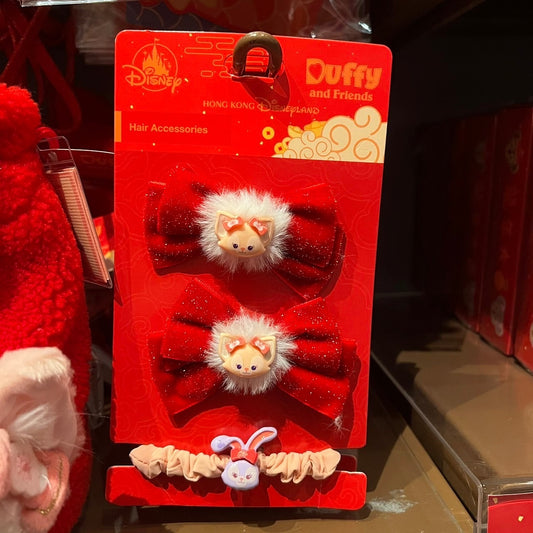 HKDL - Chinese New Year 2024 - Duffy and Friends hair accessories