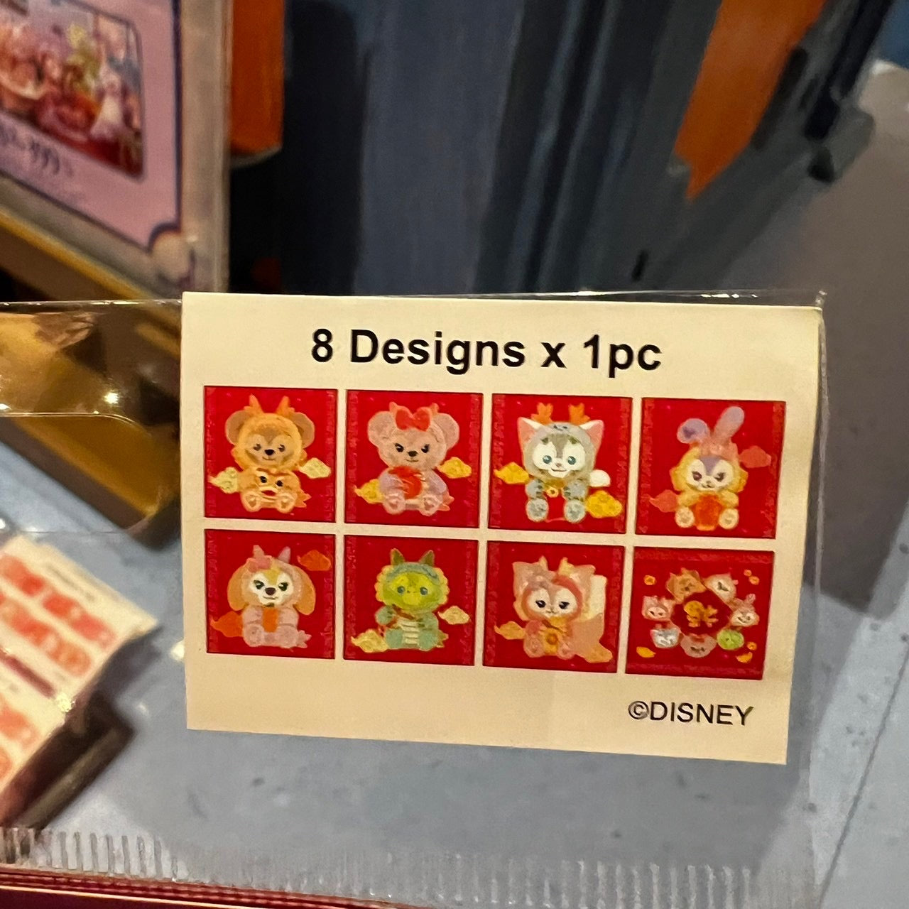 HKDL - Chinese New Year 2024 - Duffy and Friends red packets