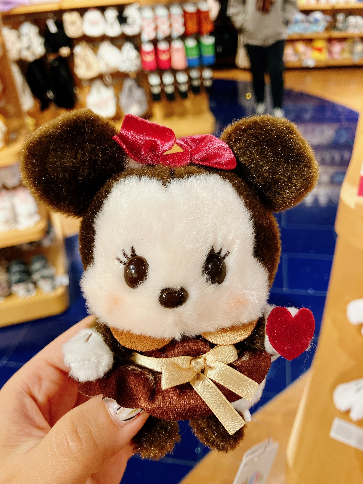 SDJ - Urupocha-chan Collection Plush - Valentine Day 2024 Minnie Mouse