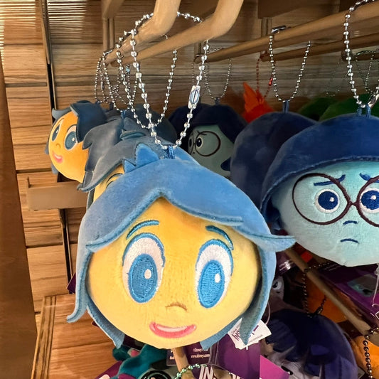 HKDL - Inside out 2 pluch keychain