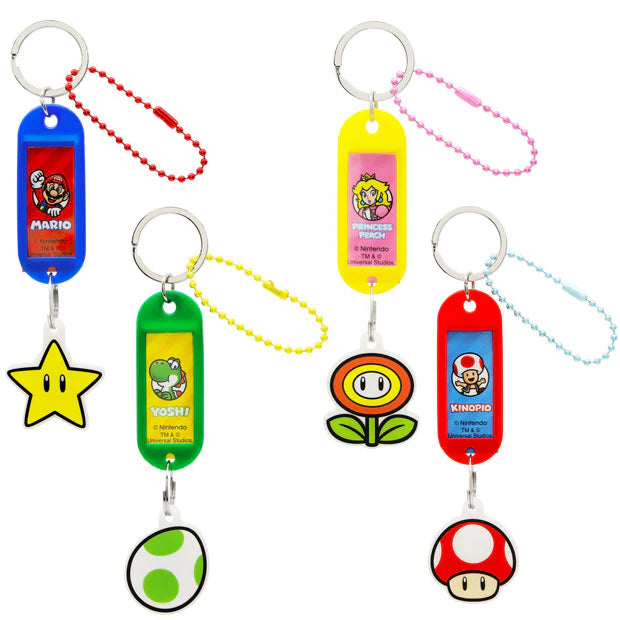 USJ - SUPER NINTENDO WORLD - Keychain set