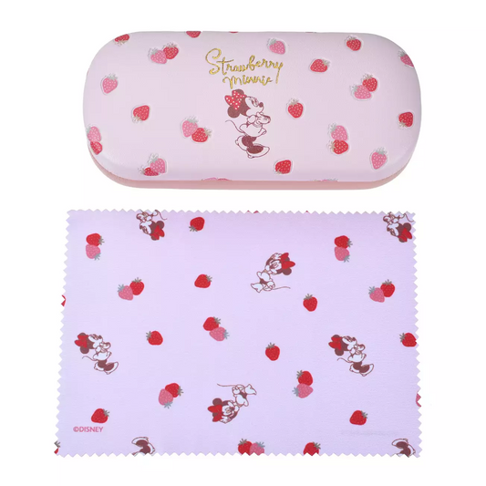 SDJ - Strawberry Collection 2024 - Minnie Mouse Glasses case