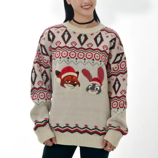 SDJ - ZOOTOPIA CHRISTMAS Collection - Free size sweater