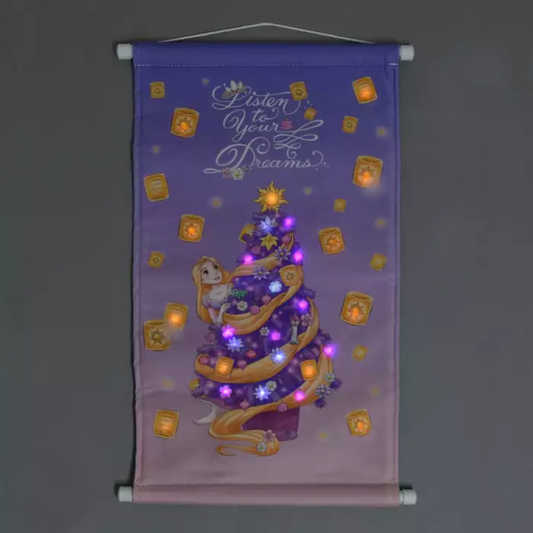 SDJ - Rapunzel Chriatmas - LED Christmas wall deco