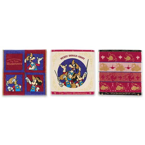 SDJ - The Three Musketeers - mini towel set
