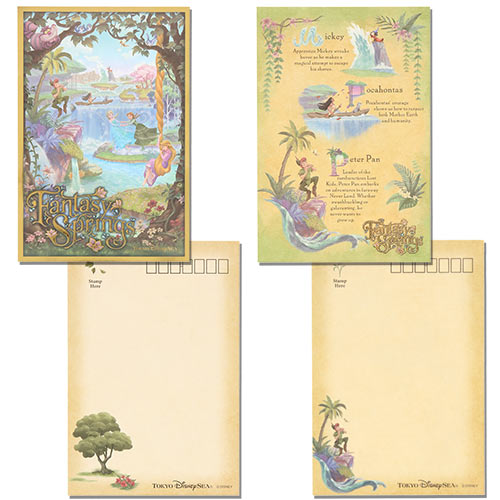 TDR - Fantasy Springs Collection - postcard set