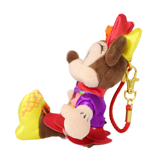 HKDL - Chinese New Year 2024 - Chinese New Year Minnie Mouse Plush Bag Charm