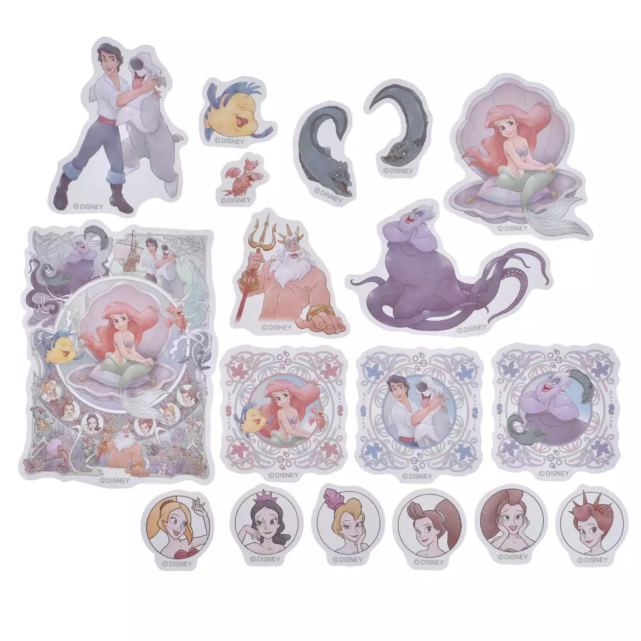 SDJ - Disney THE LITTLE MERMAID 35th - Sticker set