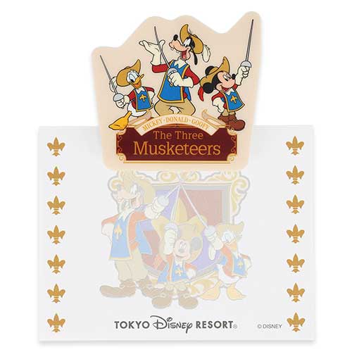 SDJ - The Three Musketeers - memo with clip