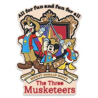 SDJ - The Three Musketeers - magnet