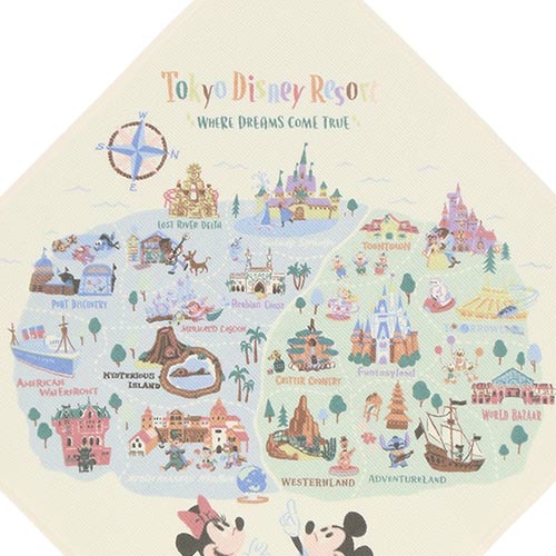 TDR - Where Dreams Come True Collection - Face Towel