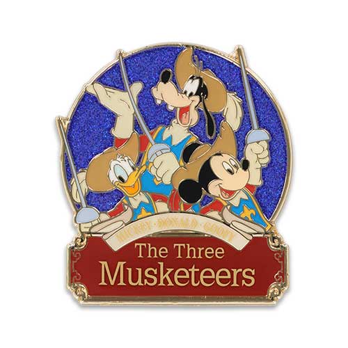SDJ - The Three Musketeers - pin