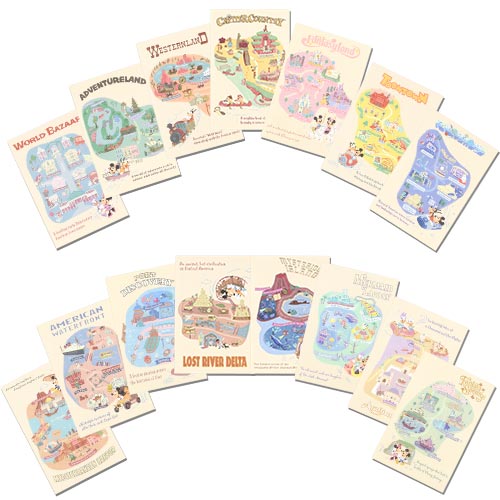 TDR - Where Dreams Come True Collection - Postcard set