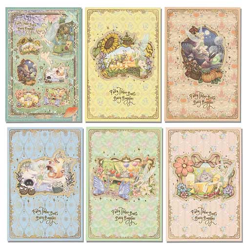 TDR - Fairy Tinker Bell's Busy Buggies Collection - Postcard set