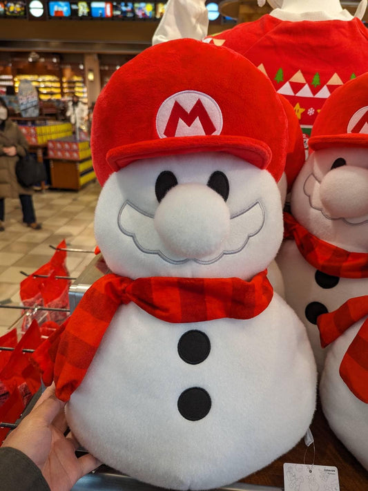 USJ - 2023 Christmas - Nintendo World - Snowman cushion