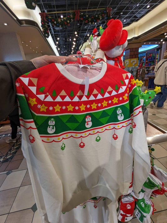 USJ - 2023 Christmas - Nintendo World - Christmas Sweater (adult)