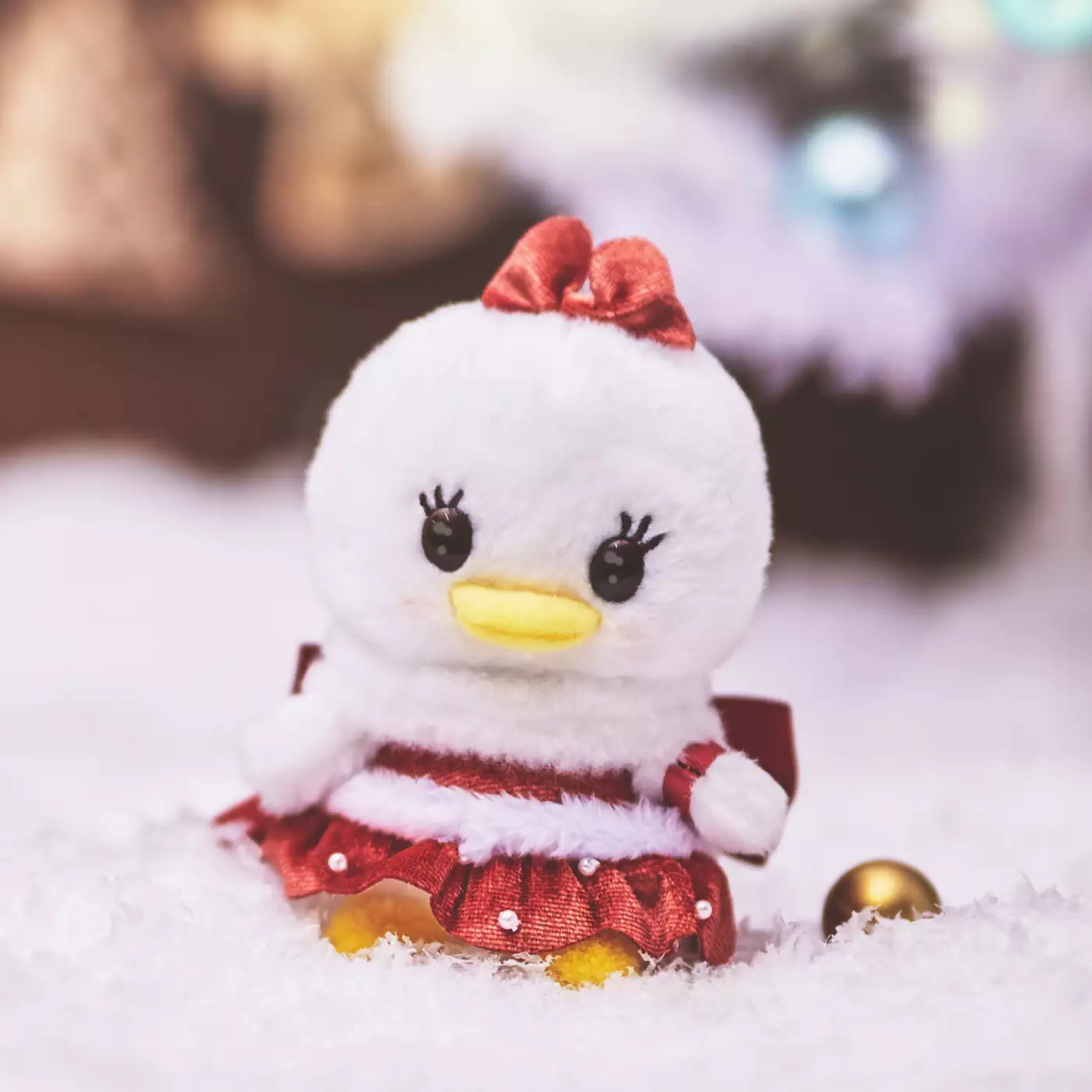 SDJ - Urupocha-chan Collection Plush - Christmas Daisy Duck