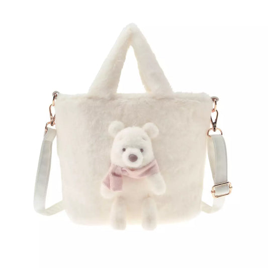 SDJ - WHITE POOH 2025 - 2way bag