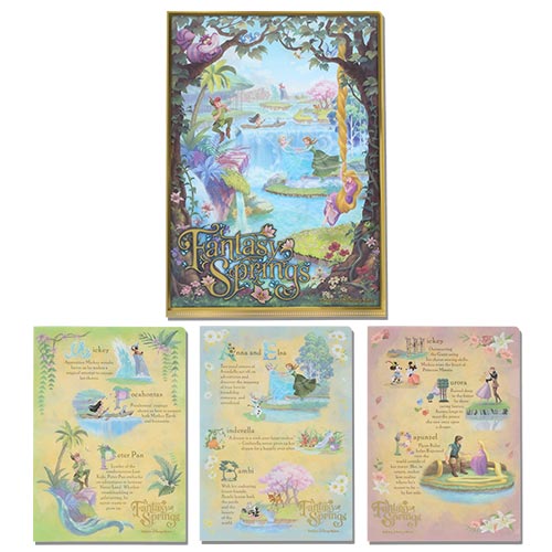 TDR - Fantasy Springs Collection - Clear file set