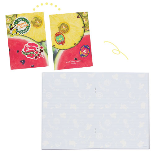 TDR - Disney Fruits - Stationaries set