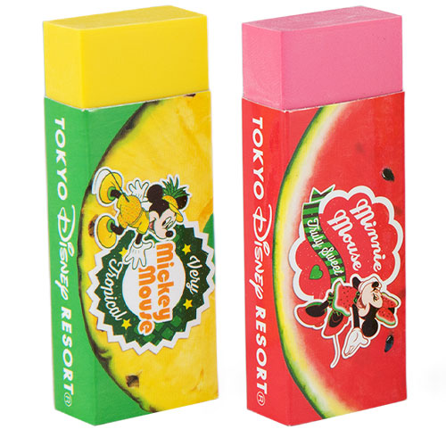 TDR - Disney Fruits - Eraser set