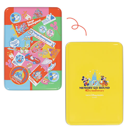 TDR - Disneyland 40th Anniversary MEMORY-GO-ROUND Collection - Postcard set