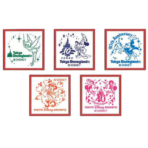 TDR - Disneyland 40th Anniversary MEMORY-GO-ROUND Collection - Stamp set